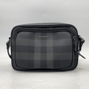 バーバリー パディ クロスボディバッグ 黒 レザー×キャンバス 8074099 買取実績【買取日：2025年11月16日】