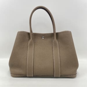 エルメス ガーデンパーティPM ネゴンダ SV金具 エトゥープ D刻印 買取実績【買取日：2025年11月14日】
