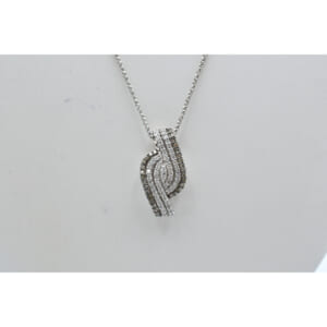 ダイヤネックレス K18WG B0.25ct D0.41ct 買取実績【買取日：2025年11月2日】