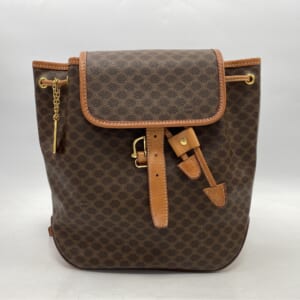 セリーヌ マカダム バックパック ブラウン レザー 買取実績【買取日：2025年11月16日】