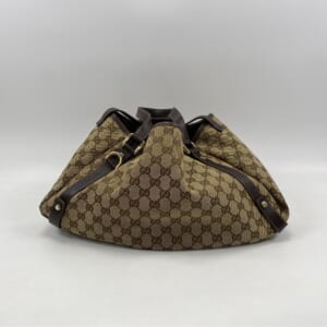 グッチ GGキャンバス トート ベージュ×ブラウン キャンバス×レザー 130376 買取実績【買取日：2025年11月11日】