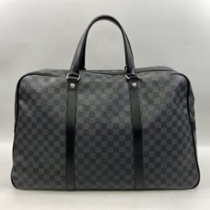 ルイ・ヴィトン ダミエグラフィット サックヴォワイヤージュ ホワイトハンドル ボストンバッグ ノワール PVCレザー N41140 N41140 買取実績【買取日：2025年11月3日】