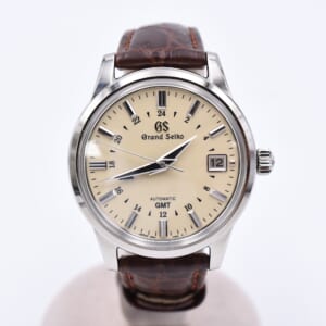 グランドセイコー グランドセイコー スポーツコレクション スプリングドライブ クロノグラフ GMT AJHH創立20周年記念限定モデル 白文字盤 SS/AT SBGM221 買取実績【買取日：2025年11月15日】