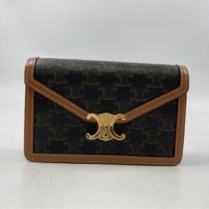 セリーヌ マーゴ チェーンウォレット ブラウン トリオンフキャンバス 買取実績【買取日：2025年11月11日】