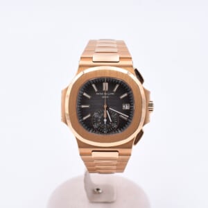 パテック フィリップ ノーチラス クロノグラフ ブラックグラデーション文字盤 PG/AT 5980/1R-001 買取実績【買取日：2025年11月16日】