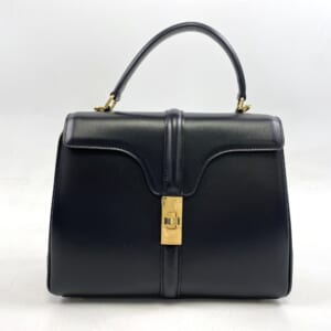 セリーヌ セリーヌミニ セーズ 16 黒 カーフスキン GD金具 197983 買取実績【買取日：2025年11月5日】