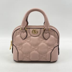 グッチ GGマトラッセ 2WAYショルダーバック ピンク ラムスキン GD金具 727793 買取実績【買取日：2025年11月7日】