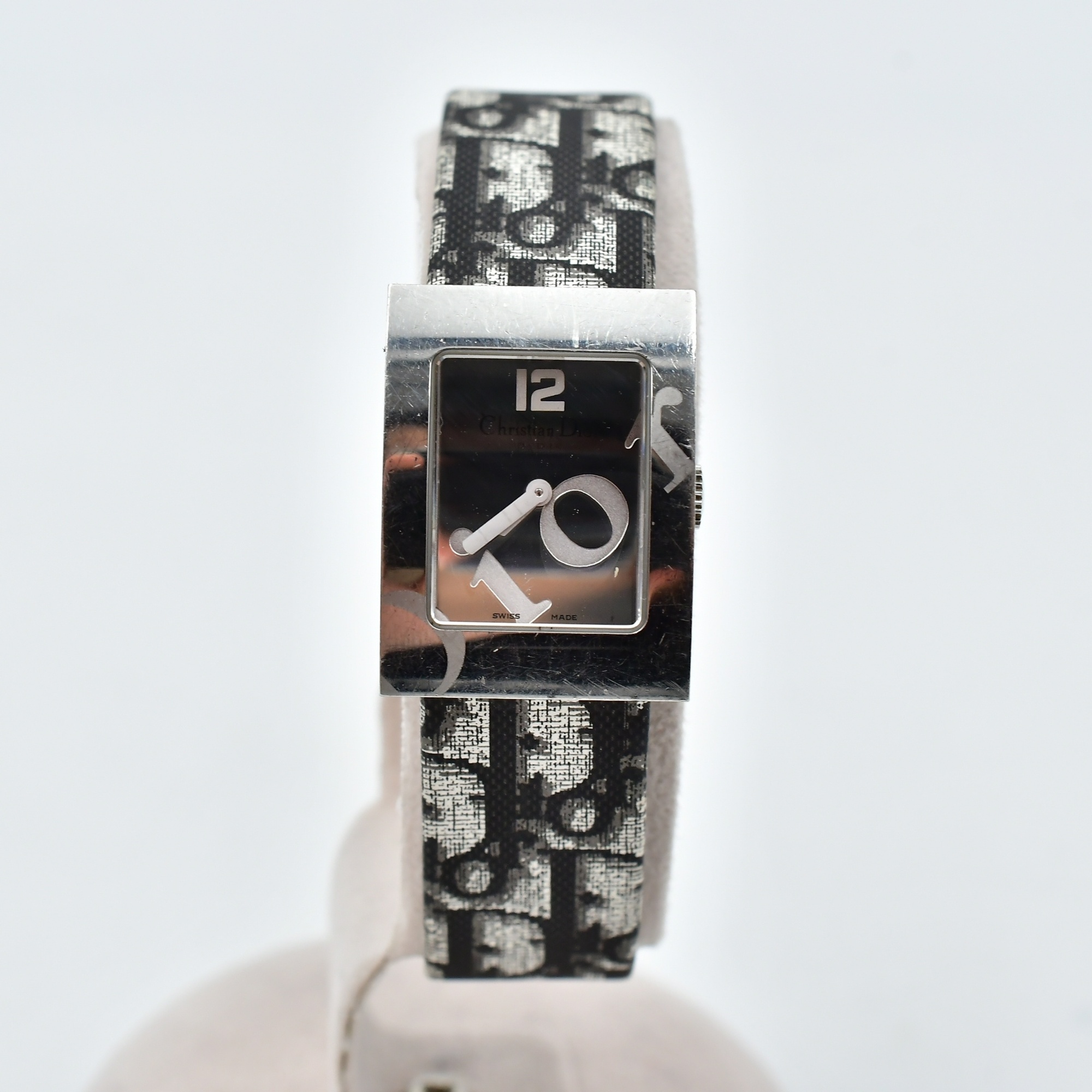 ディオール マリス シルバー文字盤 SS×レザー/QZ D078-1092 買取実績