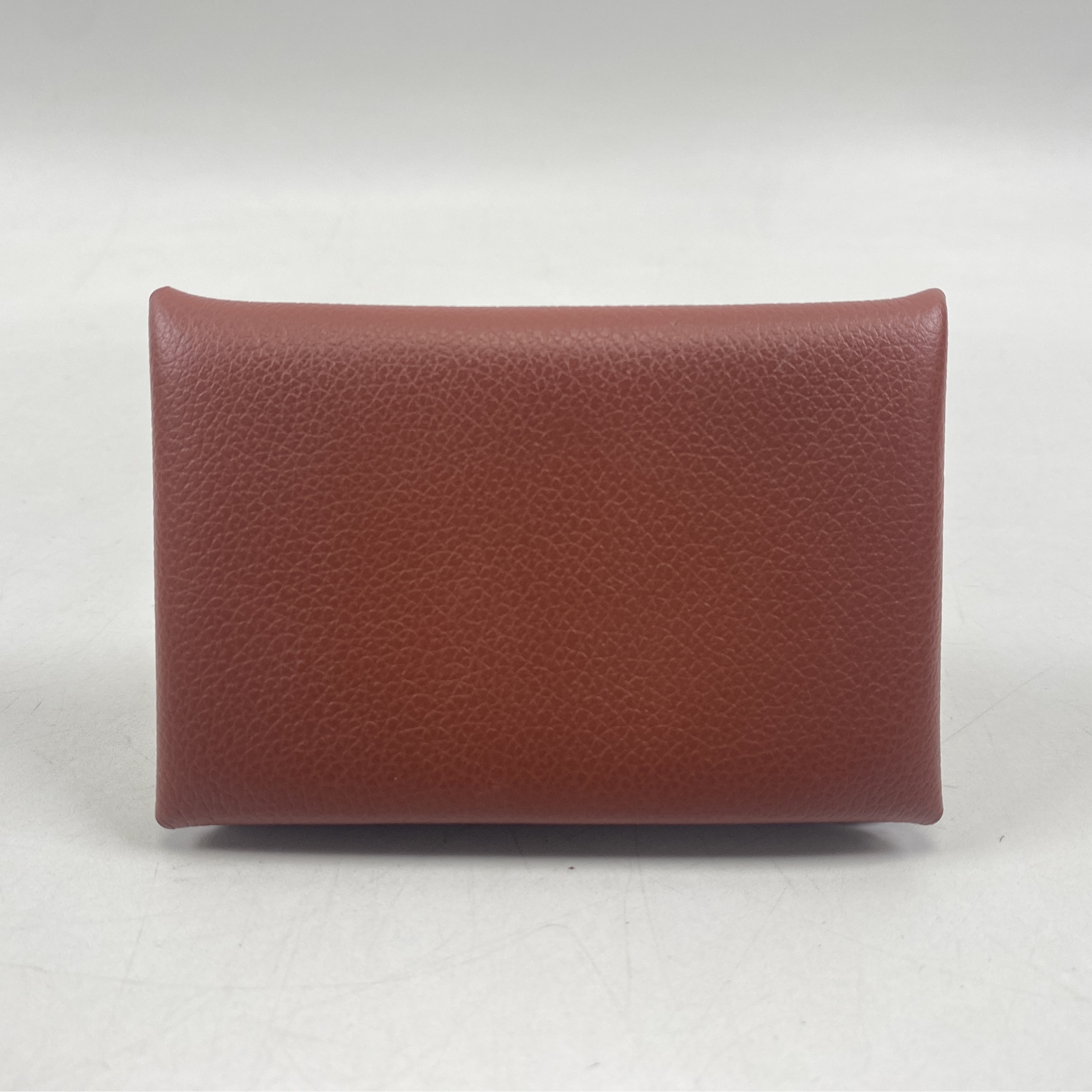 エルメス　カルヴィ　ブラウン エルメス カードケース 名刺入れ カルヴィ ブラウン HERMES ゴールド