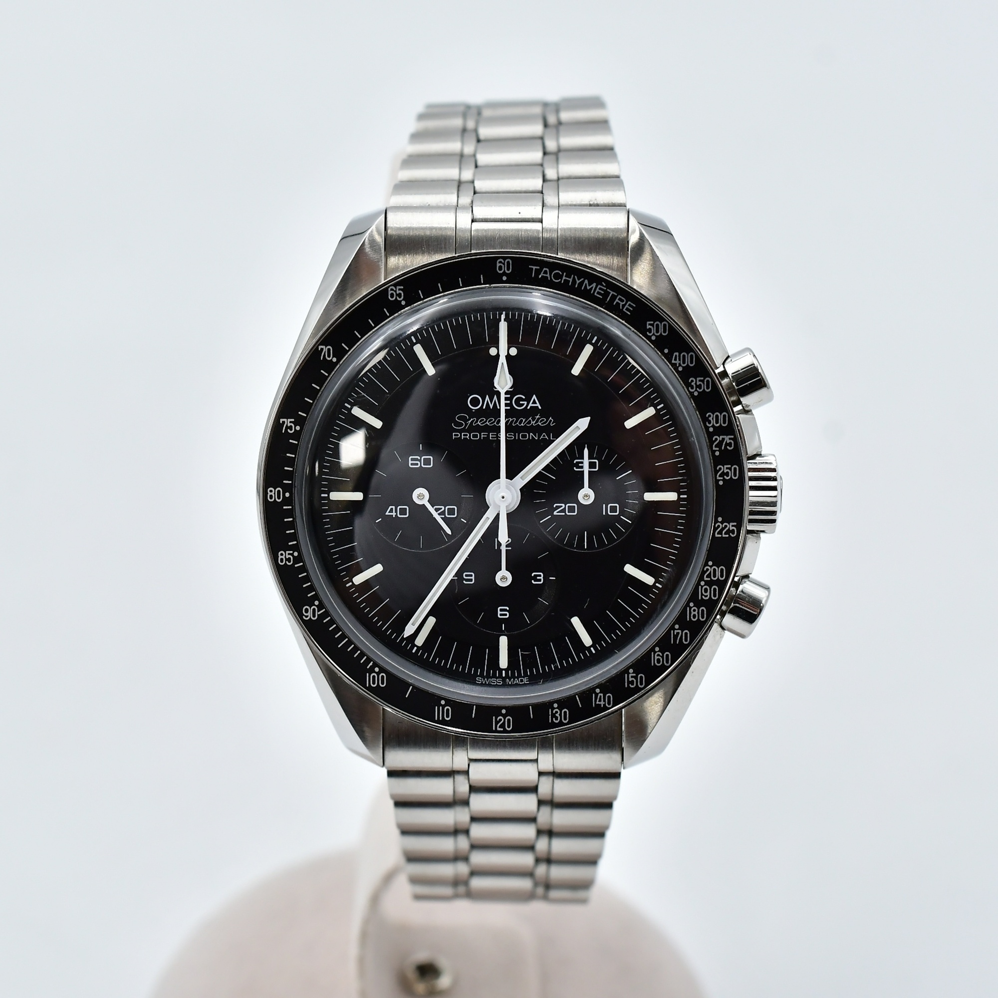 オメガ スピードマスター ムーンウォッチ プロフェッショナル 黒文字盤 SS/手巻き Bランク