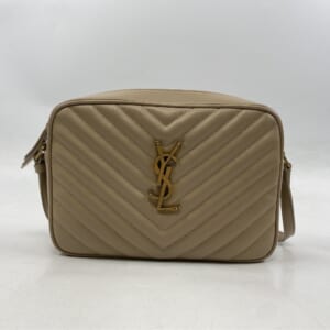 サンローラン ルーカメラ ショルダーバッグ ベージュ レザー 買取実績【買取日：2025年11月12日】