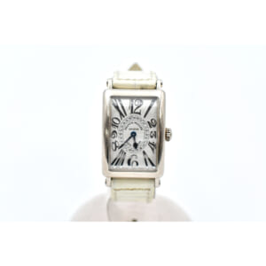 フランク ミュラー ロングアイランド アンサンブル ダイヤシルバー文字盤 K18WG 革ベルト/QZ 902QZ 買取実績【買取日：2025年11月3日】