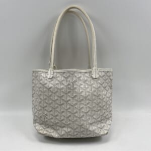 ゴヤール サンルイ ジュニア 白 PVC×レザー 買取実績【買取日：2025年11月7日】