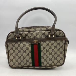 グッチ オールドグッチ シェリーライン ハンドバッグ ベージュ PVC 買取実績【買取日：2025年11月6日】