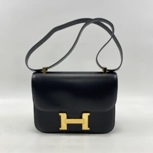 エルメス コンスタンス 23 黒 ボックスカーフ GD金具 〇Z刻印 買取実績【買取日：2025年11月2日】