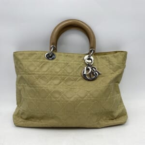 ディオール レディディオール カナージュ ハンドバッグ ベージュ ナイロン 買取実績【買取日：2025年11月15日】