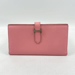 エルメス ベアンスフレ エプソン ピンク系 SV金具 T刻印 買取実績【買取日：2025年11月13日】