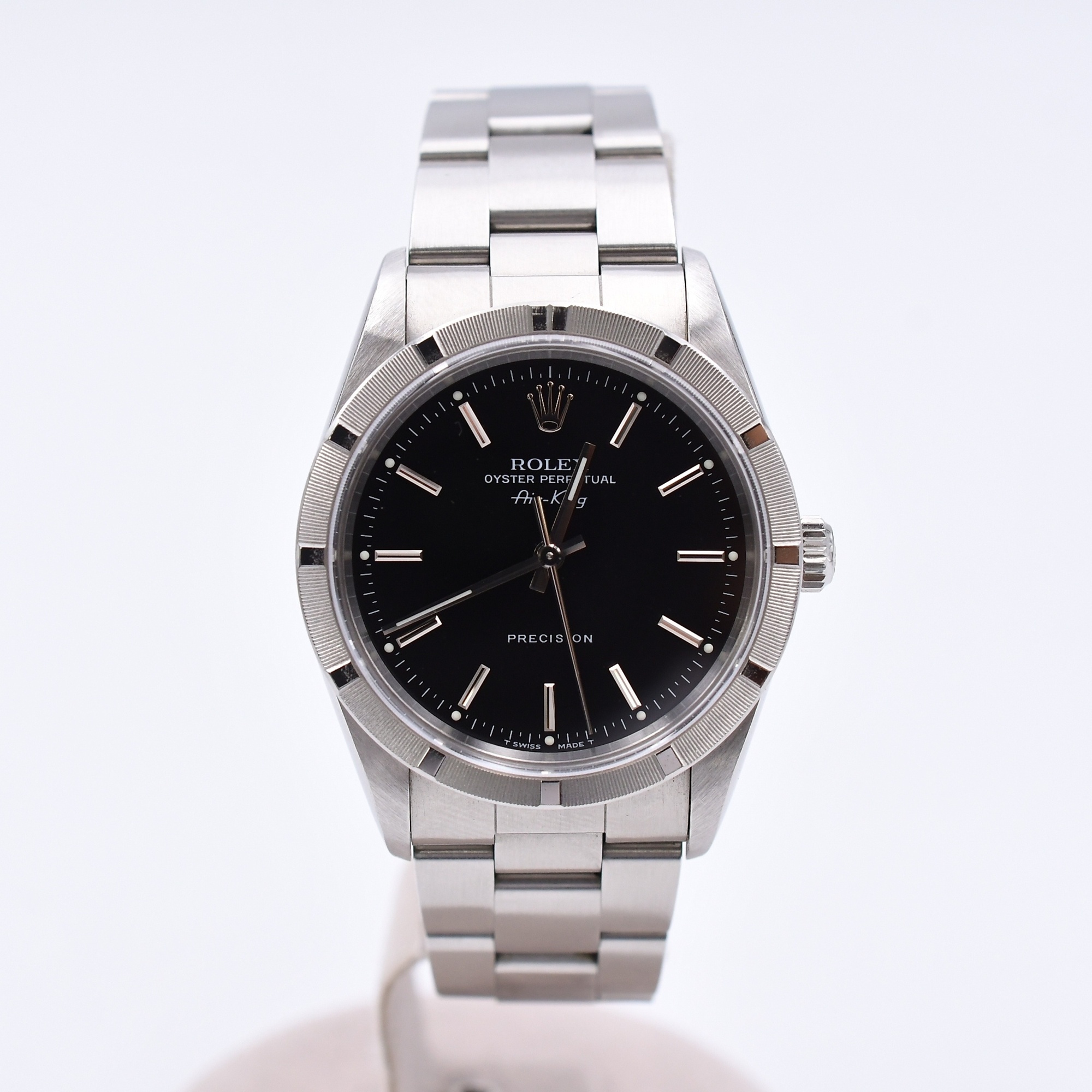 ロレックス エアキング 黒文字盤 SS/AT 1999 14010 買取実績【買取日