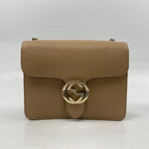 グッチ インターロッキングG チェーンショルダーバッグ レザー ベージュ 510304 買取実績【買取日：2025年11月16日】