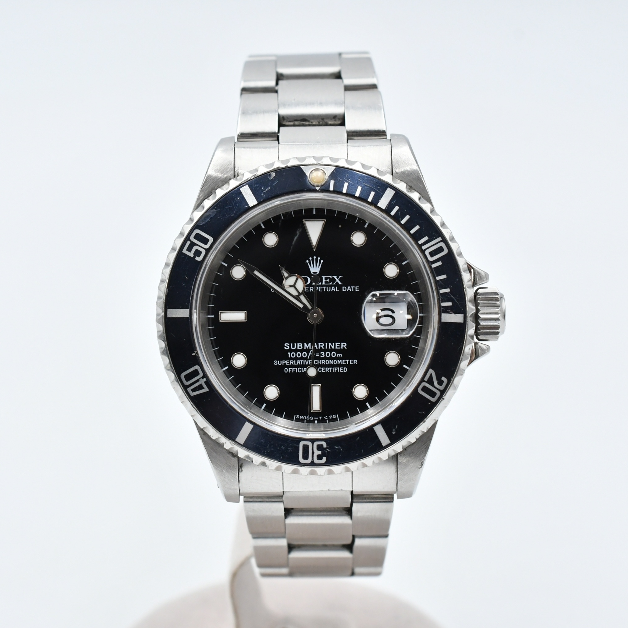 ロレックス サブマリーナー 黒文字盤 SS/AT Bランク