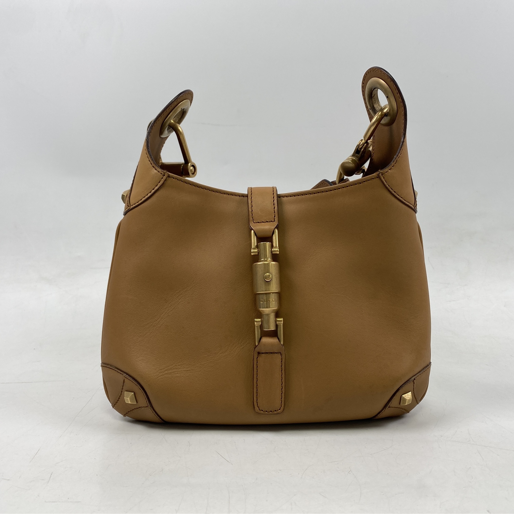 グッチ ジャッキー ハンドバッグ ブラウン レザー 120885 買取実績