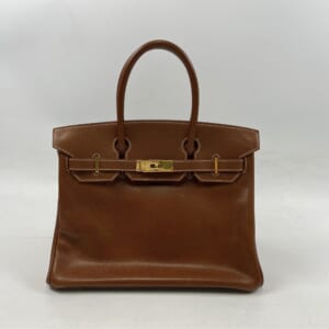 エルメス バーキン30 ヴォーグランリセ エプソン GD金具 F刻印 買取実績【買取日：2025年11月16日】