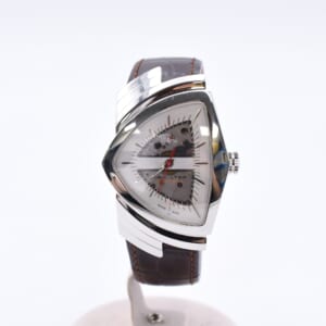 ハミルトン ベンチュラ スケルトン白文字盤 SS×革/AT H245150 買取実績【買取日：2025年11月4日】