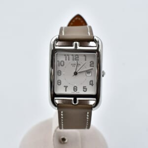 エルメス ケープコッド 白文字盤 SS×革/QZ CC2.710 買取実績【買取日：2025年11月3日】