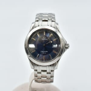 オメガ シーマスター 青文字盤 SS/QZ 1501/823 買取実績【買取日：2025年11月4日】
