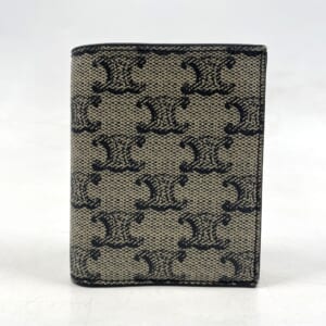 セリーヌ トリオンフ 2つ折り財布 黒×グレー レザー 買取実績【買取日：2025年11月12日】