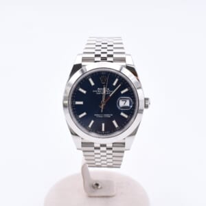 ロレックス デイトジャスト 青文字盤 ジュビリーブレス SS/AT 126300 買取実績【買取日：2025年11月3日】