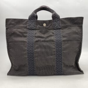 エルメス バギー バゲッジ アリーヌ キャンバス トートバッグ ベージュ