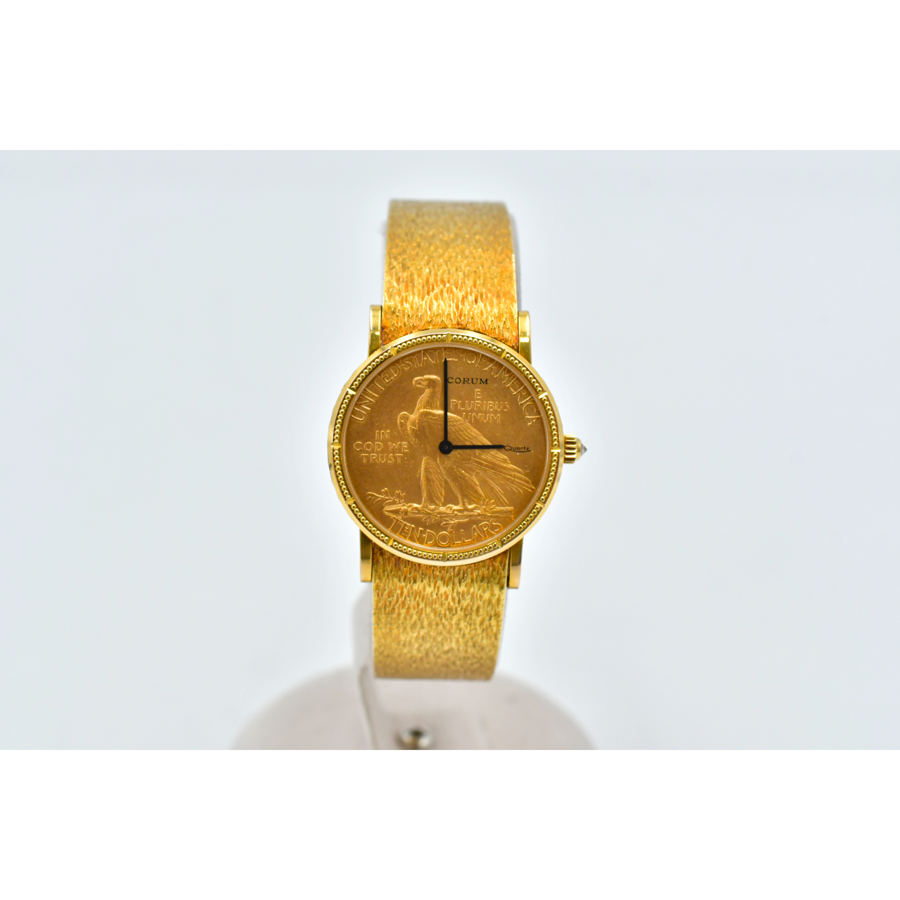 コルム コインウォッチ 10ドル金貨文字盤 YG/QZ 買取実績【買取日：2025年