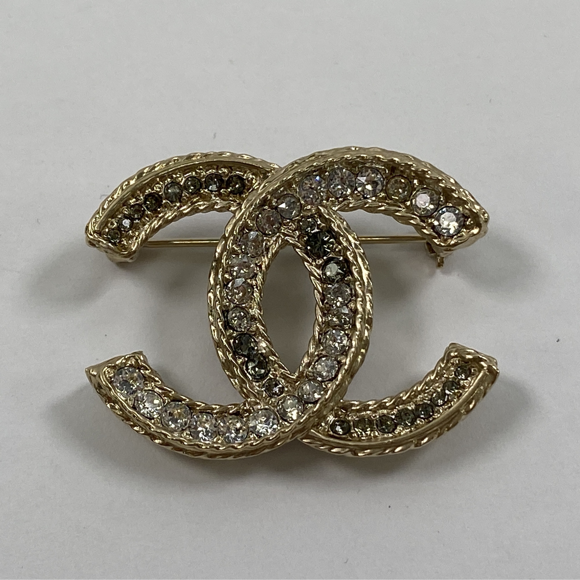 シャネル ココマーク ラインストーン ブローチ GP 買取実績【買取日