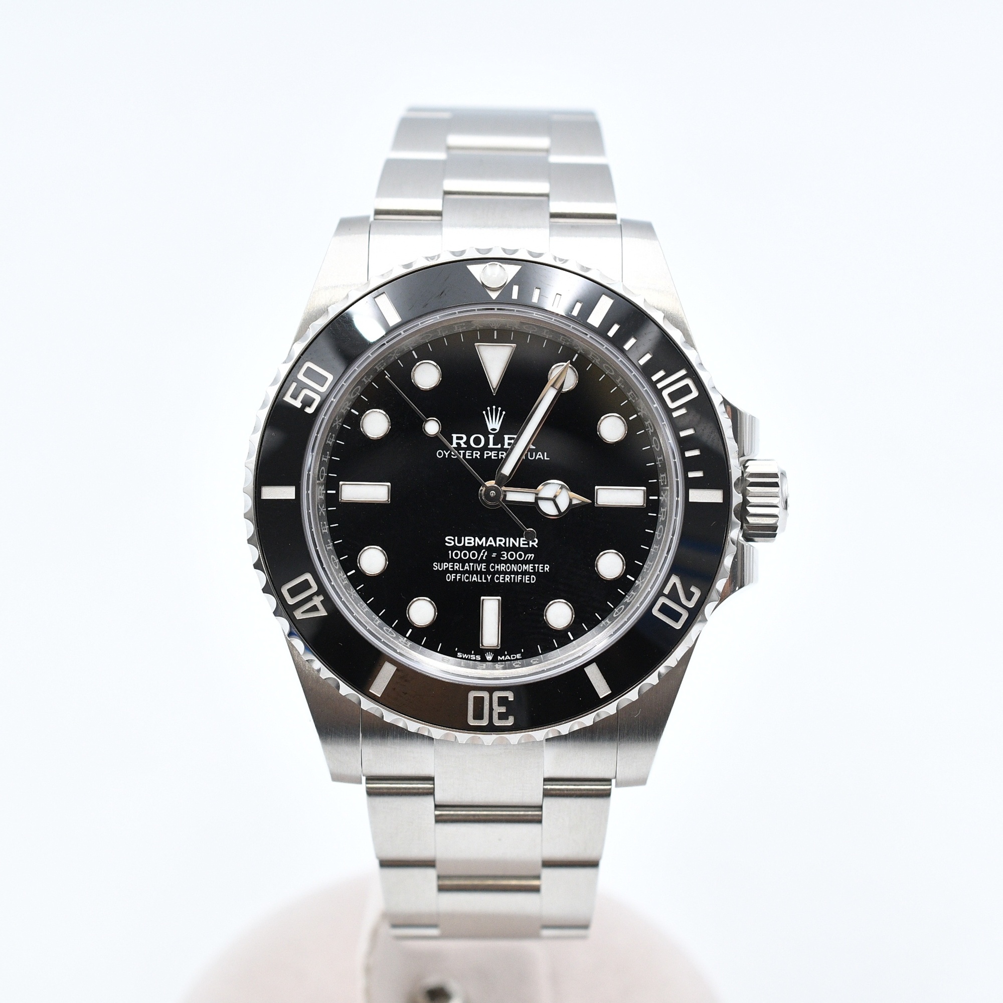 ロレックス サブマリーナー 黒文字盤 SS/AT Aランク