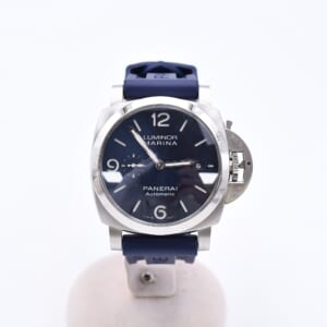 パネライ ルミノールマリーナ ブルー文字盤 SS×ラバー/AT 2024 PAM01313 買取実績【買取日：2025年11月7日】