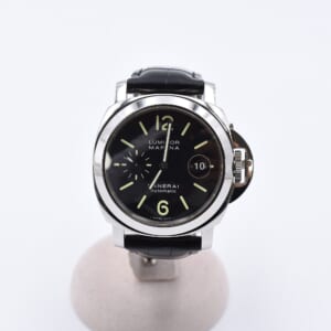 パネライ ルミノール マリーナ 黒文字盤 SS×革/AT PAM00104 買取実績【買取日：2025年11月12日】