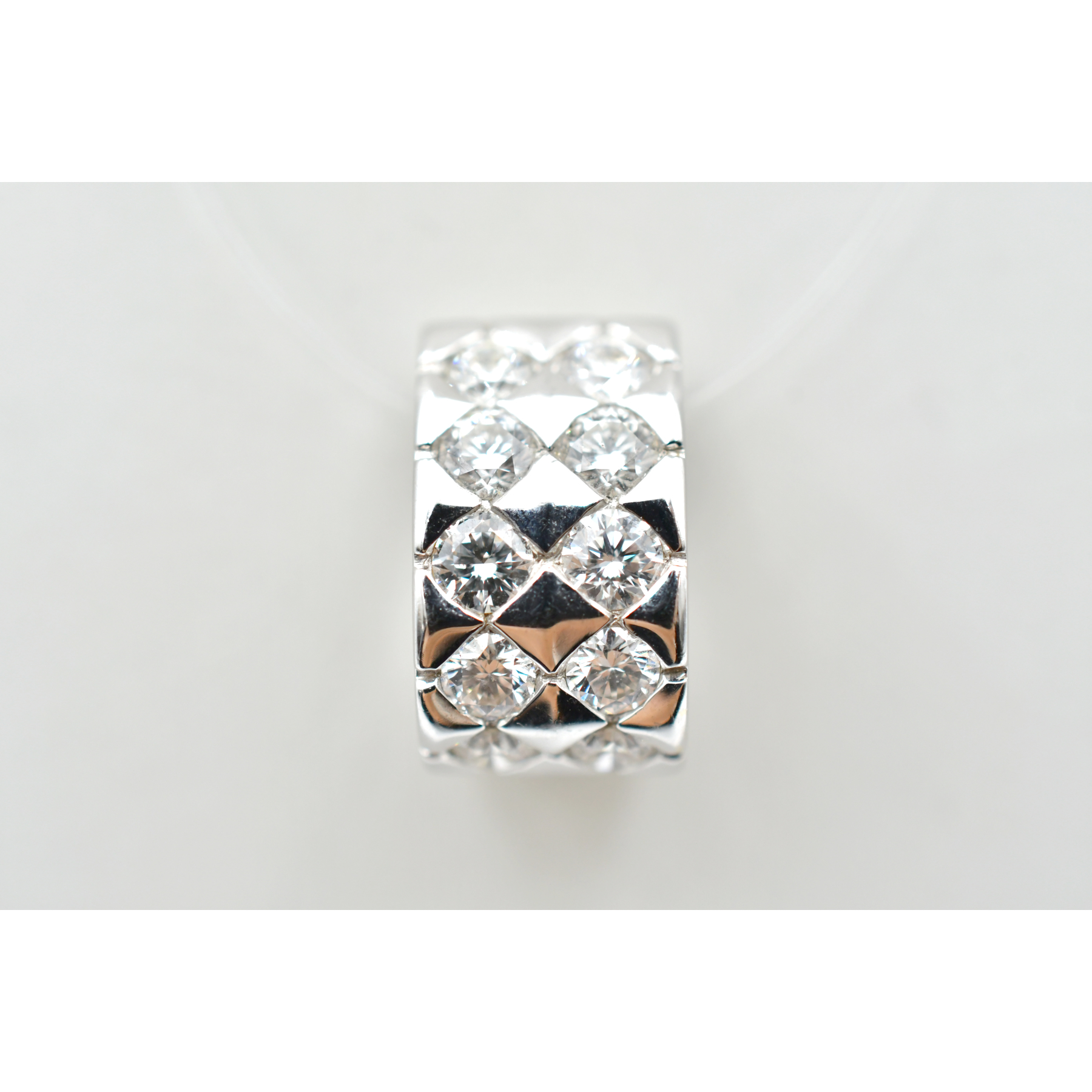 ブシュロン ネックレストップ ディアマン ダイヤモンドペンダントトップ Bランク