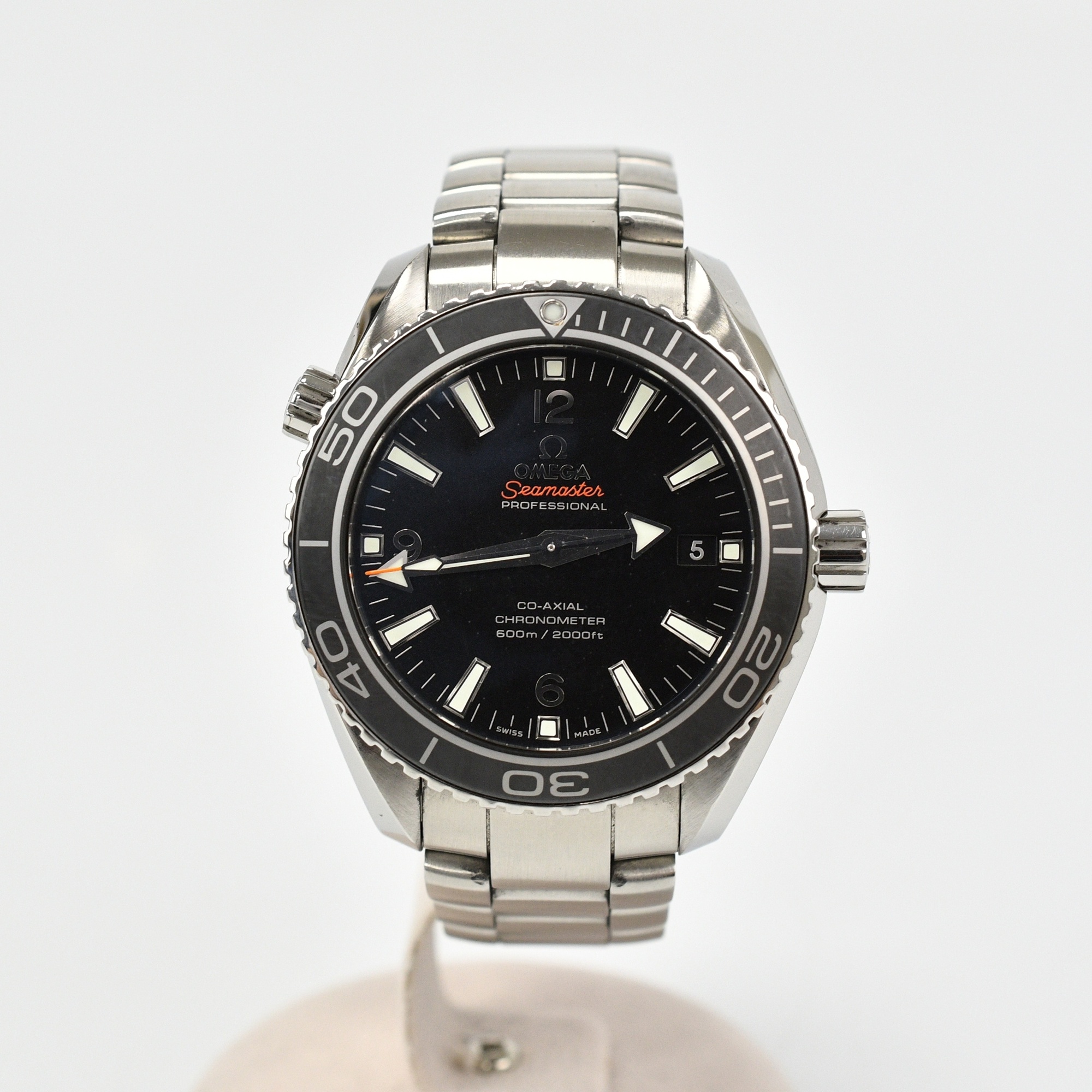 オメガ シーマスター プラネットオーシャン 黒文字盤 SS/AT Bランク