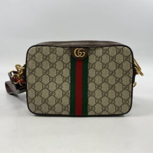 グッチ オフディア GGスプリーム ミニショルダーバッグ ベージュ キャンバス×レザー 699439 699439 買取実績【買取日：2025年11月3日】