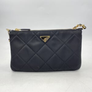 プラダ チェーンショルダーバッグ 黒 ナイロン 1NI054 1NI054 買取実績【買取日：2025年11月7日】