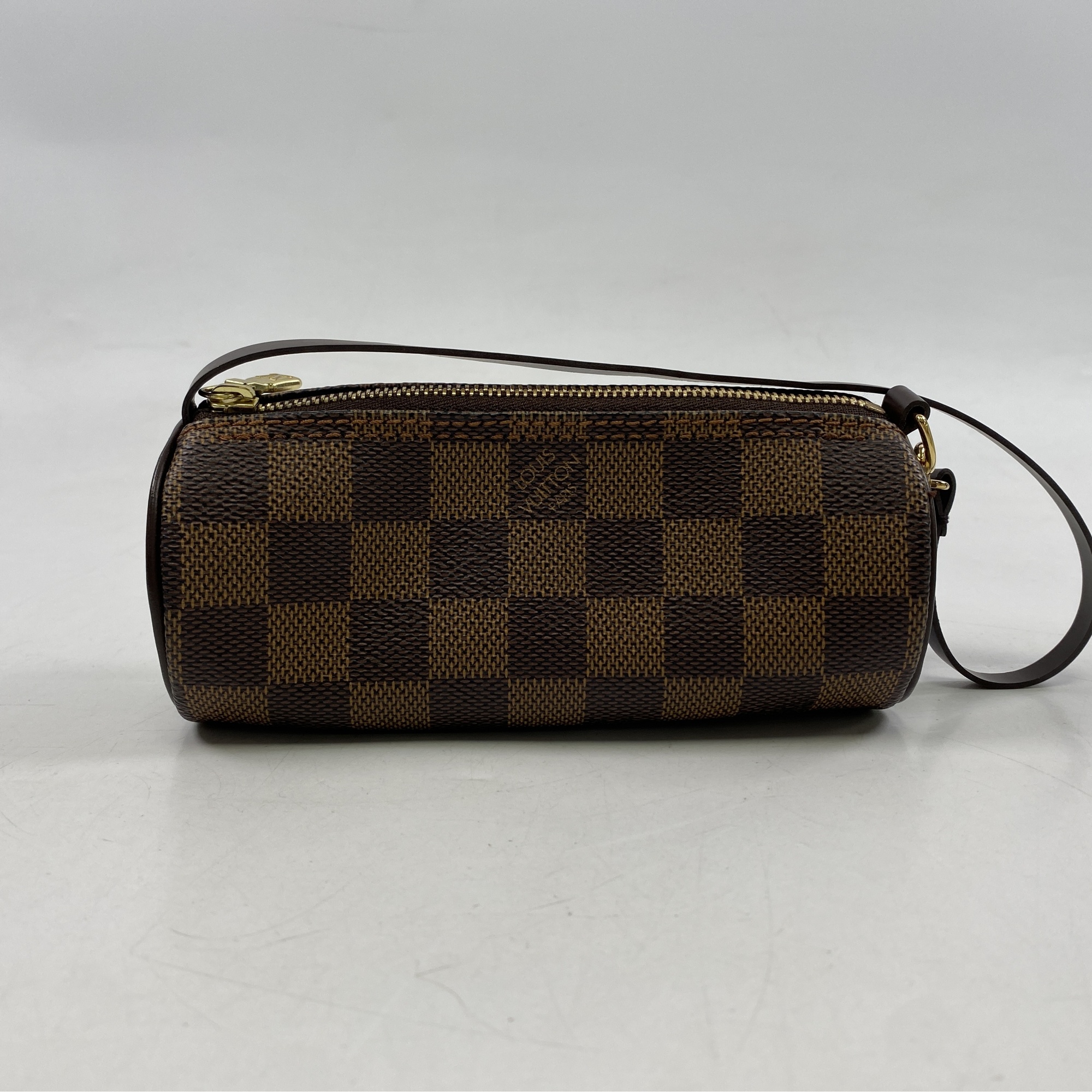 ルイ・ヴィトン ダミエ パピヨン付属ポーチ ブラウン レザー 買取実績