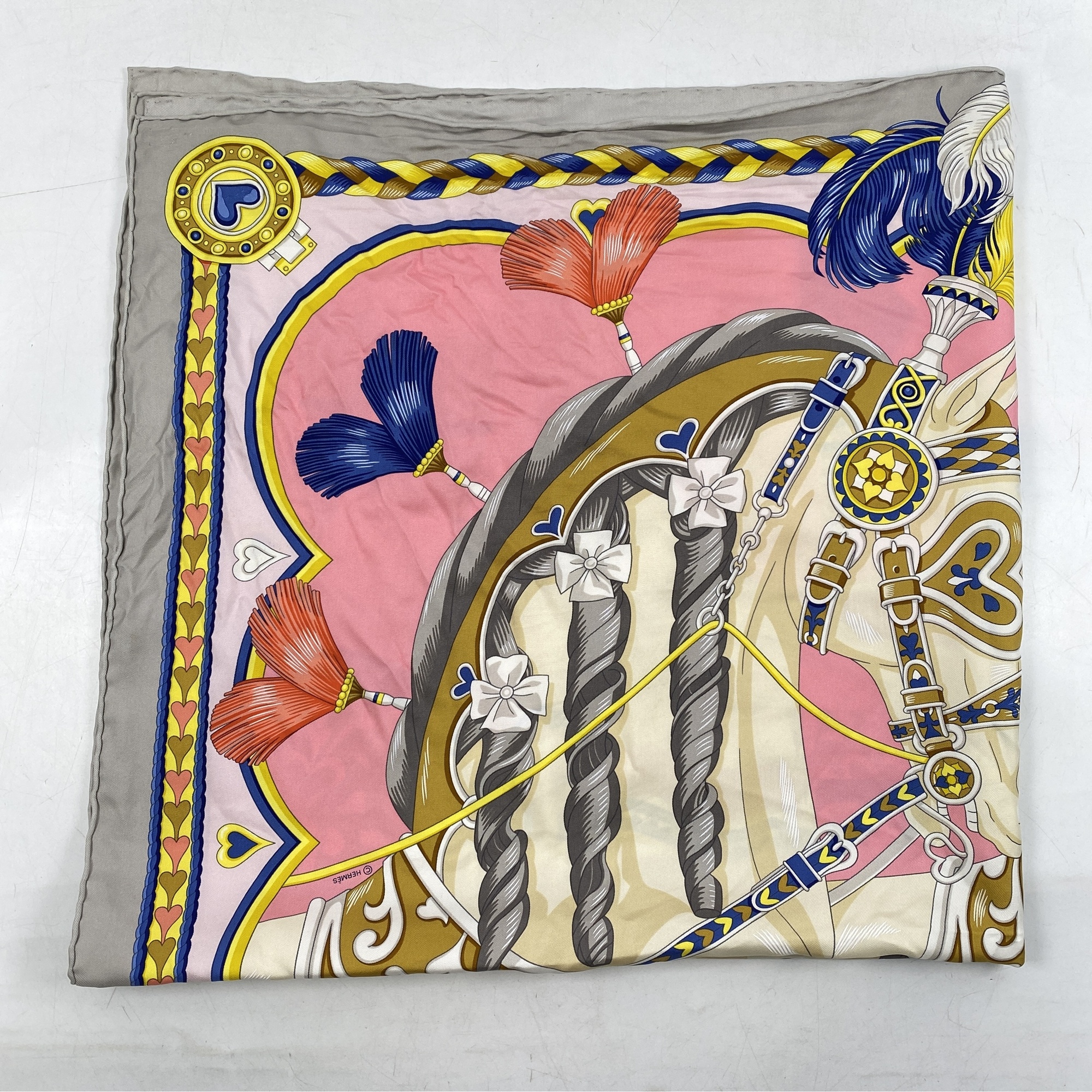 HERMES カル90 アルネドゥクール エルメス HERMES カレ 90 アルネドゥ