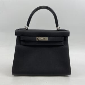 エルメス ケリー28 内縫い トゴ ノワール SV金具 W刻印 買取実績【買取日：2025年11月3日】