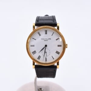 パテック フィリップ カラトラバ 白文字盤 RG×革/手巻き 5119R-001 買取実績【買取日：2025年11月13日】