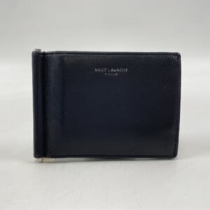 サンローラン ビルクリップウォレット マネークリップ お札入れ 黒 キャビアスキン 378005 買取実績【買取日：2025年11月2日】