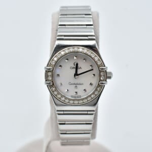 オメガ コンステレーション ミニ シルバー文字盤 SS/QZ 買取実績【買取
