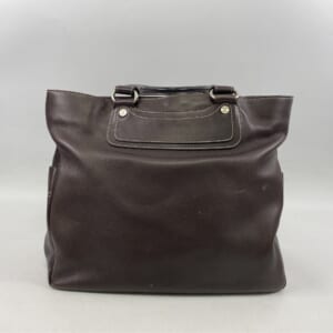 セリーヌ ブギーバッグ ブラウン レザー ハンドバッグ 大 買取実績【買取日：2025年11月3日】