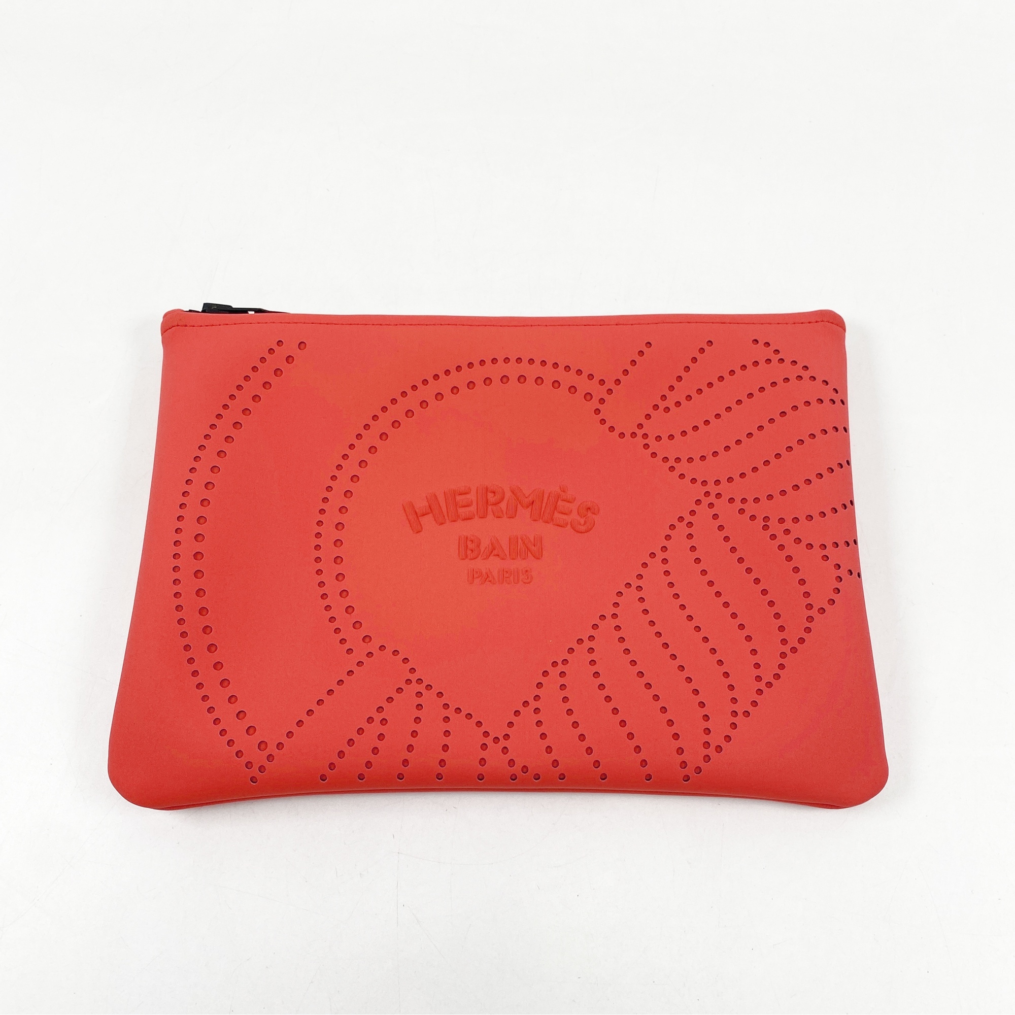 エルメス トゥルース フラットPM ネオバン ピンク ポリアミド ポーチ