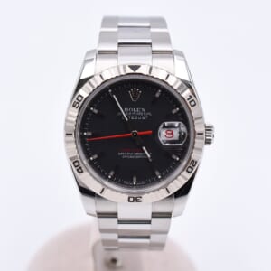 ロレックス デイトジャスト ターノグラフ 黒文字盤 SS×WG/AT 116264 買取実績【買取日：2025年11月3日】